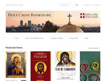 Tablet Screenshot of holycrossbookstore.com